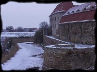 Die Wasserburg von hinten